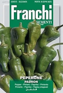 Franchi Golden Line Le Biologiche Pepper Padron Seeds