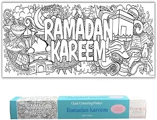 Ramadan Giant Colouring Poster Banner, for Occassions like Ramadan