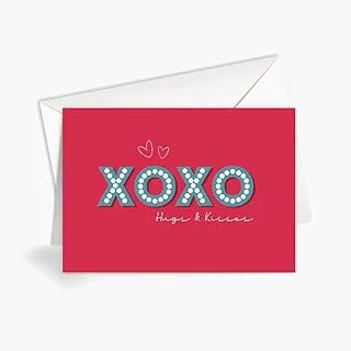 Greeting Card - General | Love | XOXO HUGS & KISSES | L35 | SharetheLove (Standard A5)