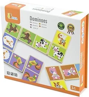 Viga Toys - 51306 - Domino - Farm Animals