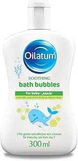 Oilatum Baby Head to Toe Gentle Cleansing Wash I For Dry and Even Eczema Prone Skin I Suitable From Birth I Soap Paraffin & Silicone Free I 300ml