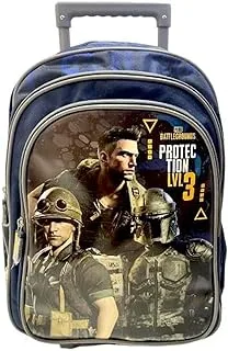 PUBG Battlegrounds LVL 3 Protection Trolley School Bag | 16