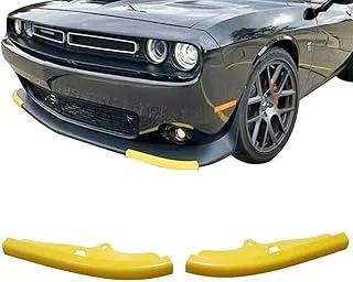 Front Bumper Lip Splitter Protector Replacement for 2015-2023 Dodge Challenger Scat Pack, SRT 392 and 2019-2023 RT GT