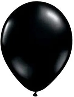 Qualatex 43084 Balloons, Onyx Black, 11-Inch