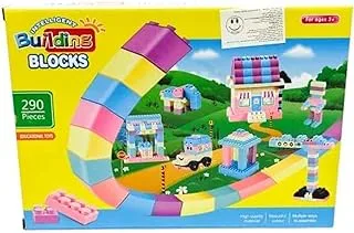 Building Blocks Building Toy for Kids, 290 Pieces, Multi Color/intelligent building blocks 290 pcs