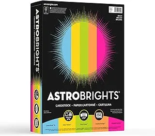 بطاقات ملونة من Astrobrights - تشكيلة 