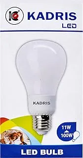 لمبة LED 11 وات LA-2034 6500K C220-240V 50-60HZ من كادريس، بيضاء