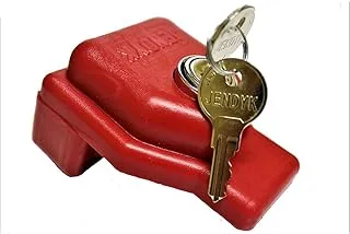 Jendyk GLAD-KD Red Plastic Glad Hand Lock (Keyed Differently), 1 Pack