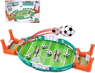 Mini Table Soccer Game Table Top Football Game Mini Tabletop Football Mini Tabletop Soccer Game Desktop Interactive Soccer Game Toy for Kids Adults Birthday Party World Cup Gift (Orange)