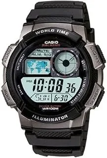 Casio Men's Watch - AE-1000W-1AVDF Black Dial, Black Band