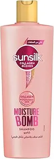 SUNSILK Collagen Blends Shampoo for dry hair, Moisture Bomb, Infused with Collagen + Hyaluronic Acid, 350ml