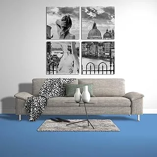 Wonderful, Canvas wall art, Grey, Canvas, 4 Pieces, 40 x 40 By(BPA®)