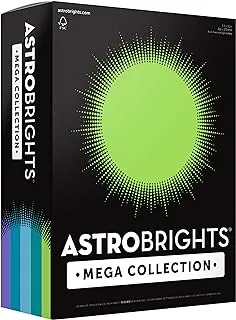 مجموعة Astrobrights Mega، بطاقات ملونة، 