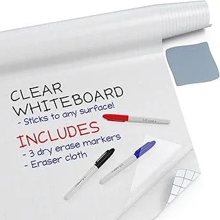 BPA® Clear Dry Erase Board Sticker - 18