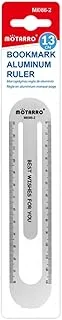 Motarro bookmark Alumium Ruler 13cm