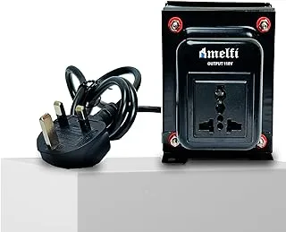 Melfi™ 200 Watt Step Down Transformer. 220 Volt to 110 Volt Voltage Power Converter