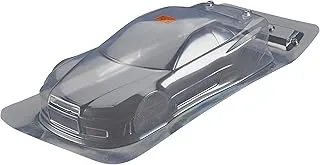 RC CARS BODY HPI NISSAN SKYLINE GTR CLEAR 1/10 جسم السيارة على الطريق 190 مللي متر