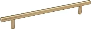 Amerock | Cabinet Pull | Golden Champagne | 7-9/16 inch (192 mm) Center to Center | Bar Pulls | 1 Pack | Drawer Pull | Drawer Handle | Cabinet Hardware