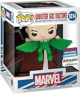 فانكو بوب! ديلوكس: Marvel Sinister Six - Vulture - Marvel Comics - حصريًا لأمازون - شخصية فينيل قابلة للتجميع - فكرة هدية - بضائع رسمية - ألعاب للأطفال والكبار - محبي الكتب المصورة