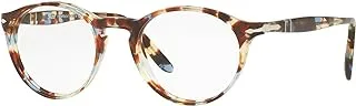 Persol PO3092V - 9050 Eyeglass Lens AZURE BROWN w/DEMO Lens 48mm