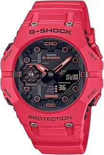 CASIO G-Shock Watch - GA-B001-4ADR Black Dial, Red Band