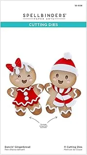 Spellbinders S5-609 Dancin' Gingerbread Etched Dies