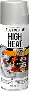 Rust-Oleum 248904 Automotive High Heat Spray Paint (340 g, Flat Aluminum)