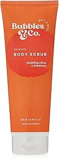 BUBBLES&CO SPARKLING CITRUS & ROSEMARY BODY SCRUB 250ML