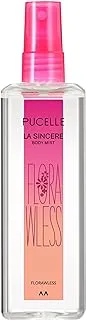 Pucelle La Sincere Body Mist - Florawless | Captivate With Alluring Florawless | Perfect Bouquet Of Violet Flowers Blend With Warmth Of Rich Amber and Freshness Of Strawberries | 115ml