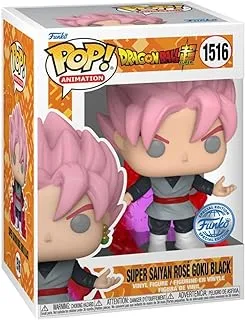 فانكو بوب! الرسوم المتحركة: Dragon Ball Super - Goku (Rose BLK)(GW)(Exc)، شخصية الفينيل القابلة للتجميع - فكرة هدية - ألعاب للأطفال والكبار 76944