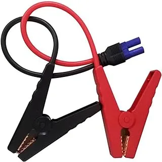 Car Jump Starter Cable Battery Clamps - EC5 Connector to Aligator Clips Extension Cord 10AWG Wire 12v Replacement Charge Cable for Emergency Portable Battery