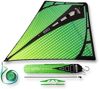 Prism Kite Technology Vertex High Flying Diamond Kite with 10' Long Triple Streamer Tail