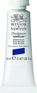 Winsor & Newton Designers Gouache Color, 14ml, Prussian Blue