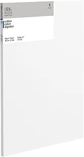 Winsor & Newton Classic Stretch Frame Canvas 3-Ply Primed 350g/m2 19 mm Thick Cotton, White, 50 x 70 cm