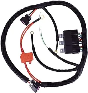 Dual Electric Fan Upgrade Wiring Harness Fits for GM 1999–2006 ECU Control Electric Cooling Fan Wire Harness Kit, Wiring Harness Tool 7L5533A226T