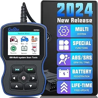 Creator C310 OBD2 Diagnostic Scanner Tool for BMW,Multi-System Code Reader with EPB Engine Oil Reset