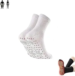 Tourmaline Slimming Health Sock,Tourmaline Acupressure Self-Heating Shaping Socks, Self Heating Socks Health Massage Socks