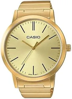 Casio Watch LTP-E118G-9ADF For Mens, Gold