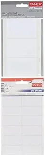 TANEX ADHESIVE LABELS 48mmX80mm WHITE + Adhesive Labels 23Mmx50Mm 12 White