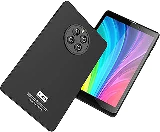 C idea Smart Tablet Android 8-Inch IPS Screen Tempered Glass, 5G LTE Single SIM WiFi, CM815 Kids Tab Zoom Supported Face Unlock Tablet PC with Flip Case Cover (Black)