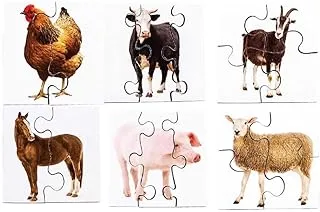 Real Life First Puzzle - Farm Animals