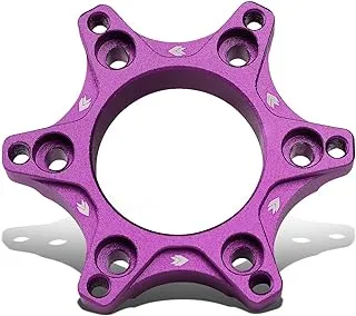 NRG Innovations SRK-LOTH-PP Purple Gaming Steering Wheel Hub Adapter Compatible with Logitech G923 G29 G920 G27, 6 X 70mm Bolt Pattern