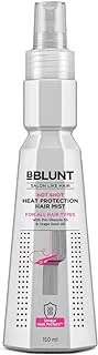 BBLUNT Hot Shot - Heat Protection Hair Mist - 150ml, No Sulphate, No Paraben, No SLS, with Grapeseed Oil & Provitamin B5