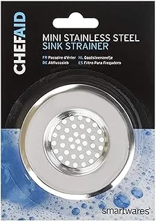 Chef Aid Mini S/S Sink Strainer Carded