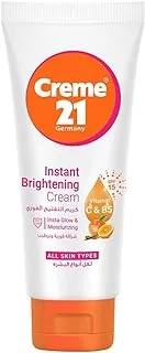 Cream 21 Instant Skin Brightening Cream Tube 100ml