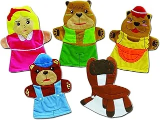 Goldilocks & Three Bears Hand Puppet Set