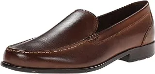 حذاء ROCKPORT الرجالي Classic Lite Venetian سهل الارتداء من دون رباط ، أسود