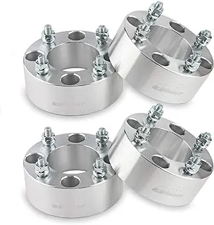 GAsupply 4x110 ATV Wheel Spacers 2 inch with 10×1.25 Studs, Wheel Spacer Adapters 74mm Hub Bore, Compatible with Honda, Suzuki, Yamaha, Bombardier(Read Listing for Year Model Info), 4 Pack