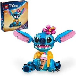 مجموعة ألعاب مكعبات البناء LEGO® à Disney Stitch 43249؛ ألعاب للأولاد والبنات والأطفال (730 قطعة)