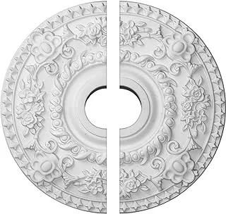 Ekena Millwork CM18RO2 Rose Ceiling Medallion, 18